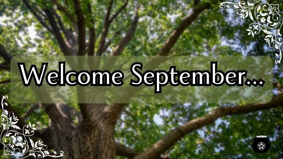 Welcome, September…