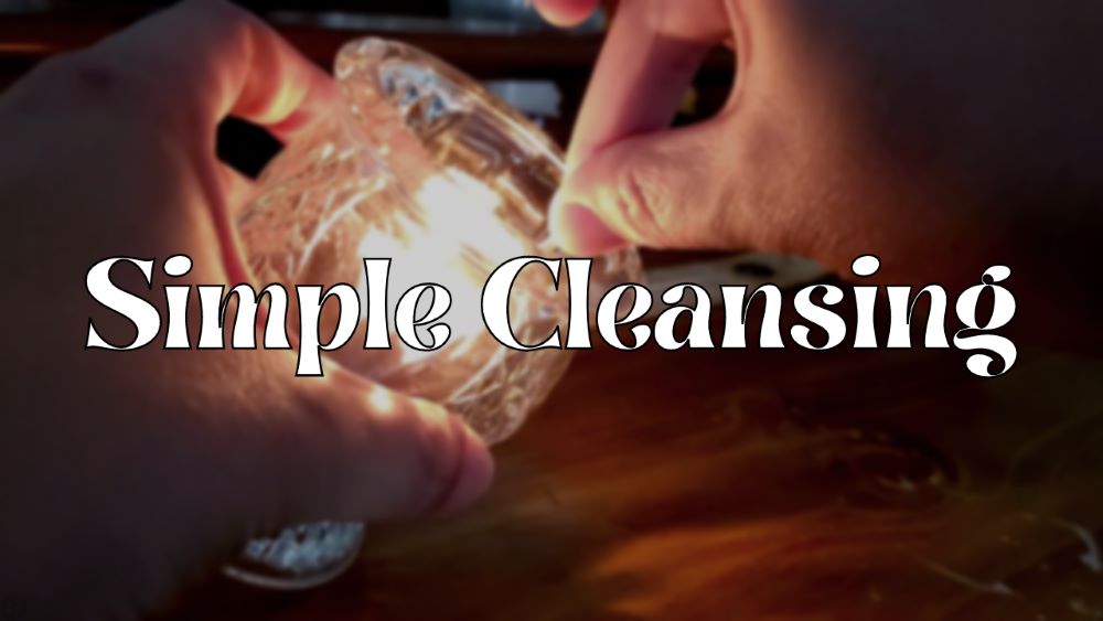How to cleanse an object? || Four SIMPLE methods for easy cleansing!
